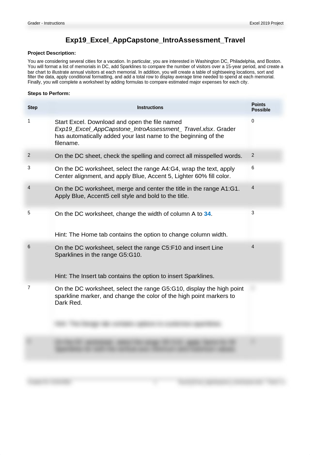 Exp19_Excel_AppCapstone_IntroAssessment_Travel_Instructions.docx_dc7monykhfe_page1
