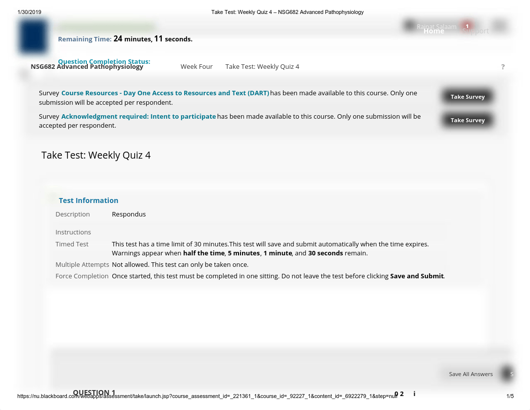 Take Test_ Weekly Quiz 4 - NSG682 Advanced Pathophysiology.pdf_dc7ospr85hf_page1