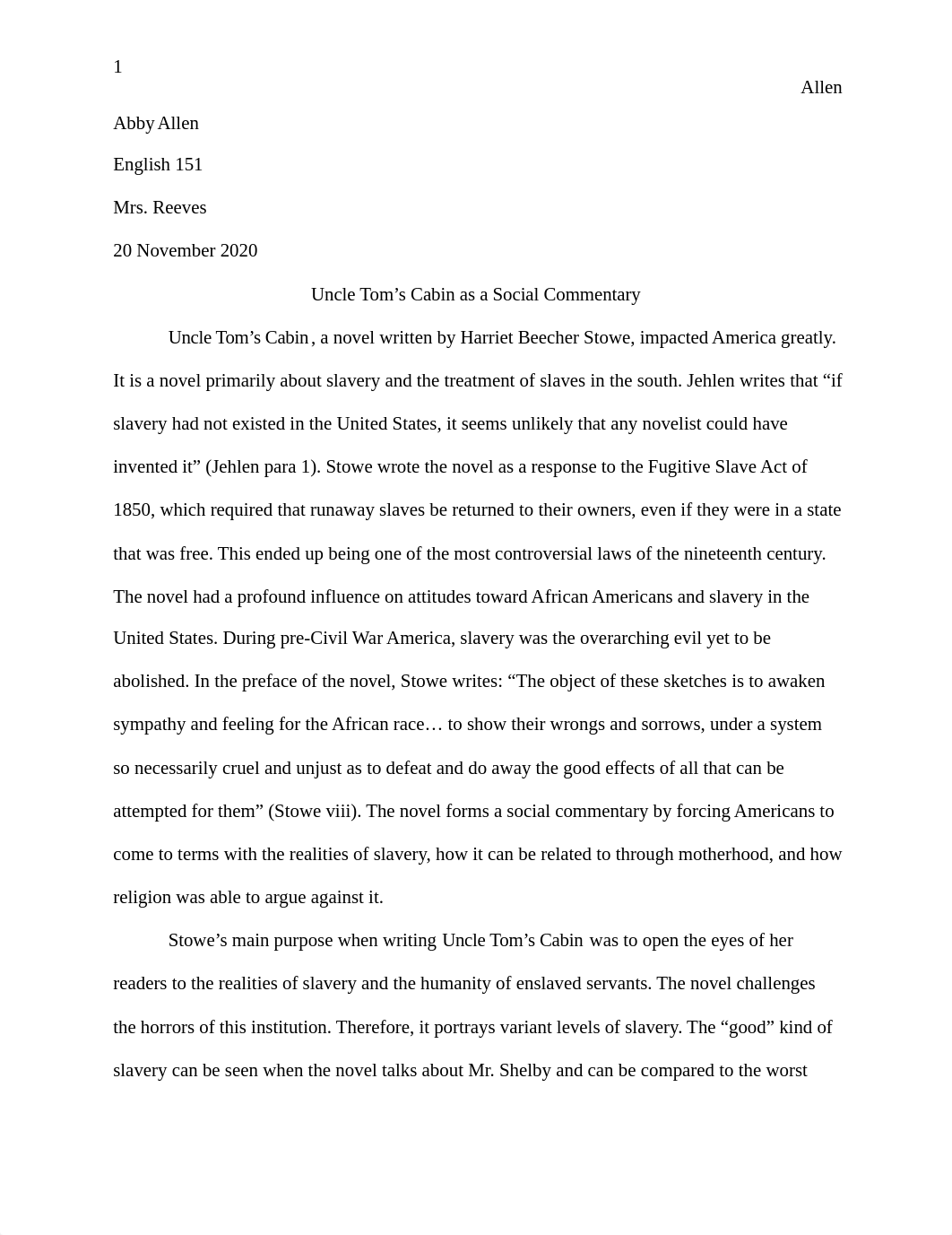 Abby Allen - Uncle Tom's Cabin.docx_dc7rhlwhvc6_page1