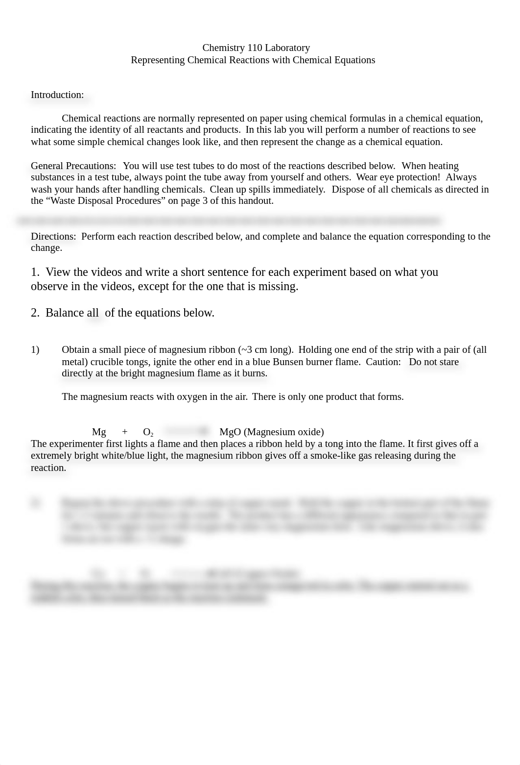 Lab 8 - Chemical Reactions & Chemical Equations Lab lindsay Herms.docx_dc7svplai0i_page1