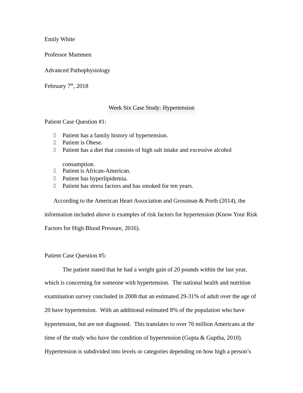 White Week Six Hypertension Case Study .docx_dc7v9kqkno9_page1