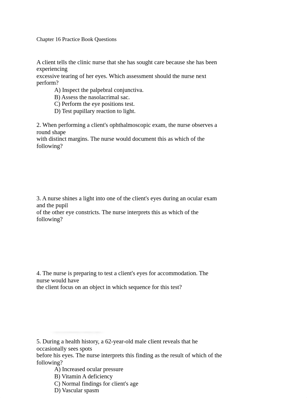 Ch 16 EYE Health Assessment Questions.docx_dc7ymig0kt6_page1