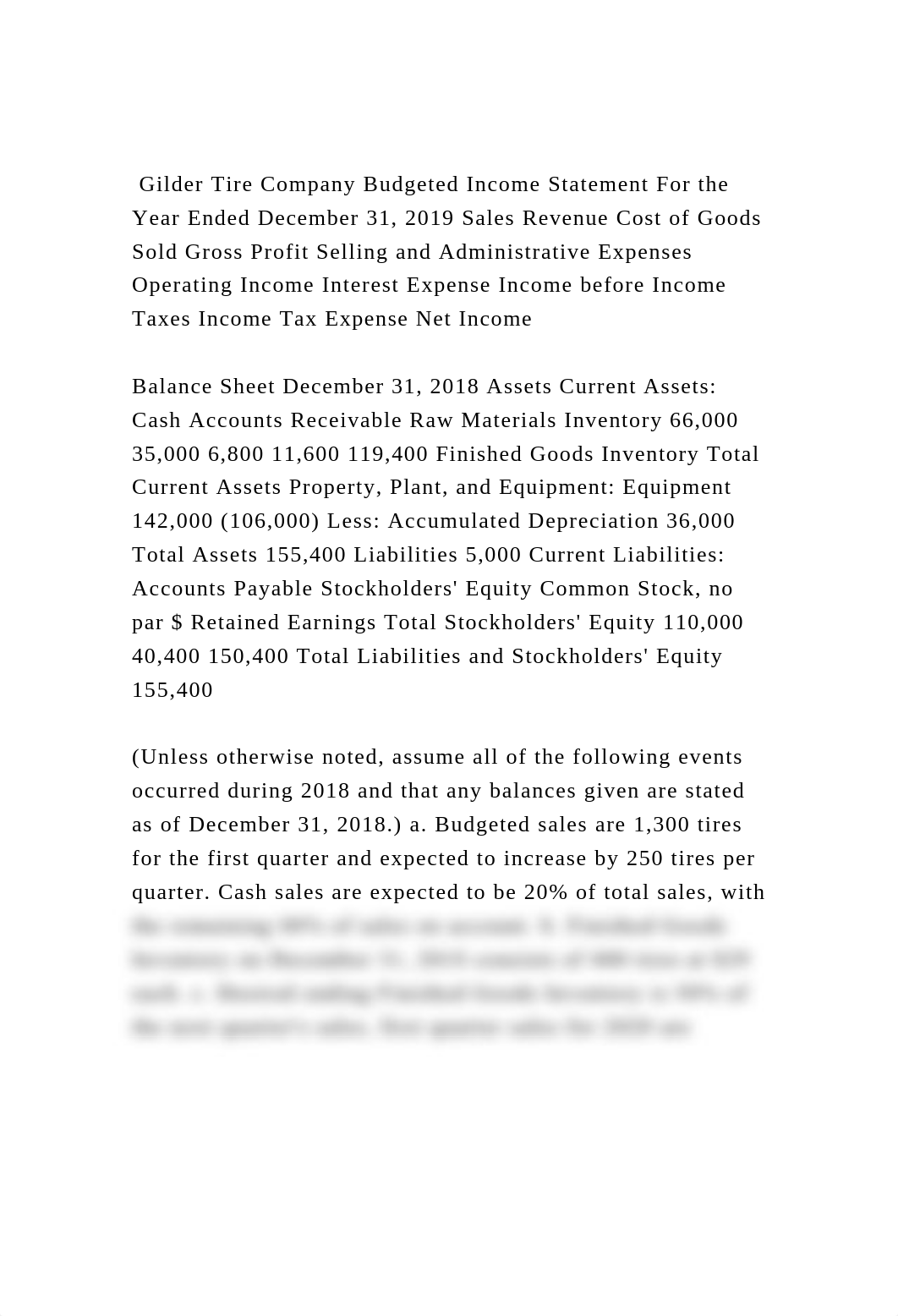 Gilder Tire Company Budgeted Income Statement For the Year Ended .docx_dc8gtgqb6tg_page2