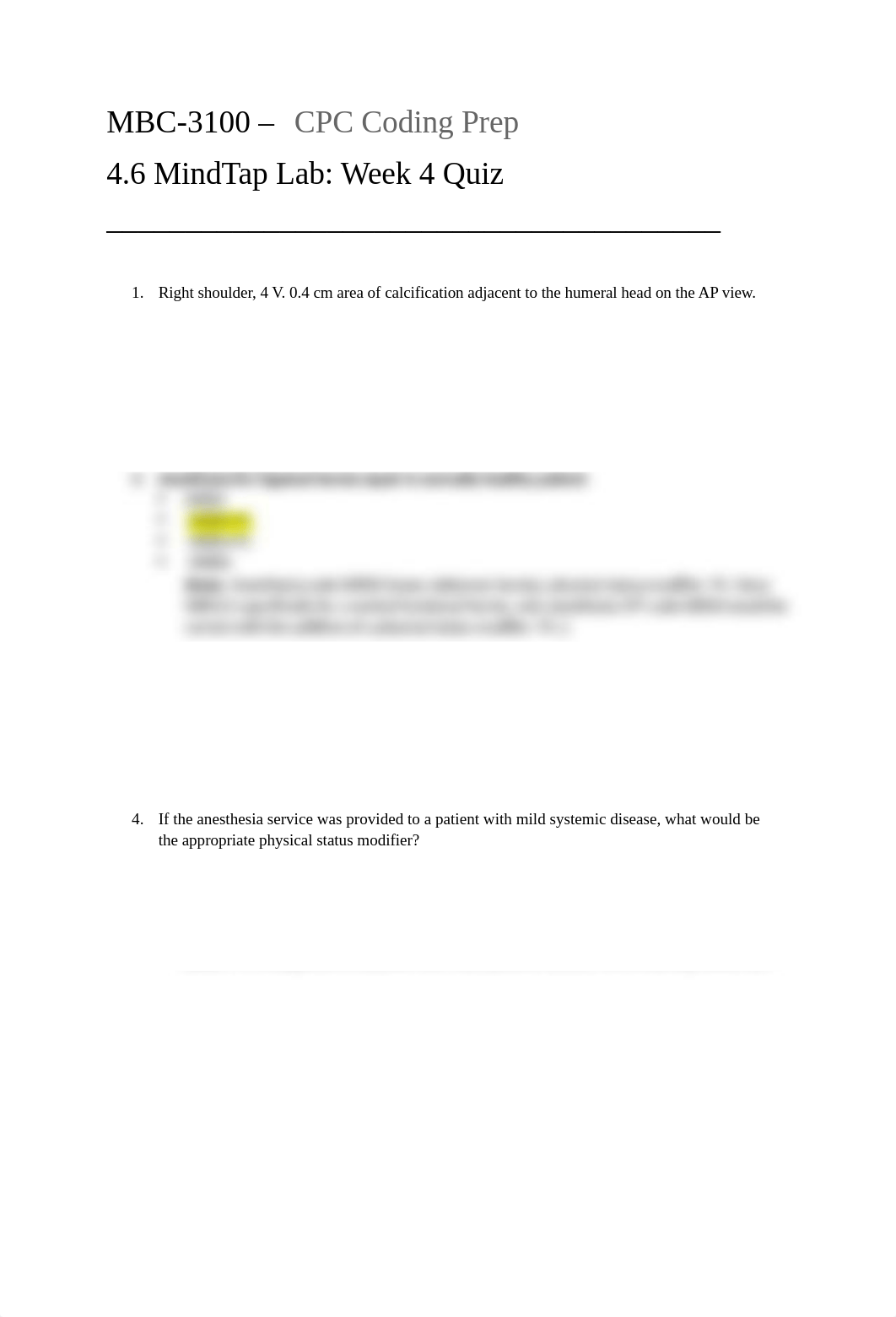MBC3100 - CPC Coding Prep - 4.6 MindTap Lab - Week 4 Quiz.docx_dc8hsfufnqx_page1