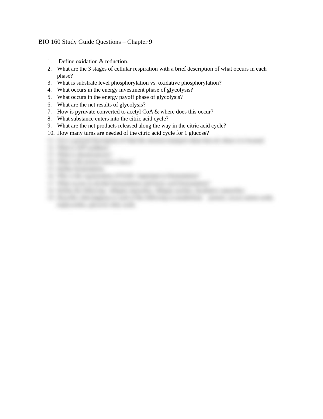 BIO 160 Study Guide Questions - 9_dc8k4251mas_page1