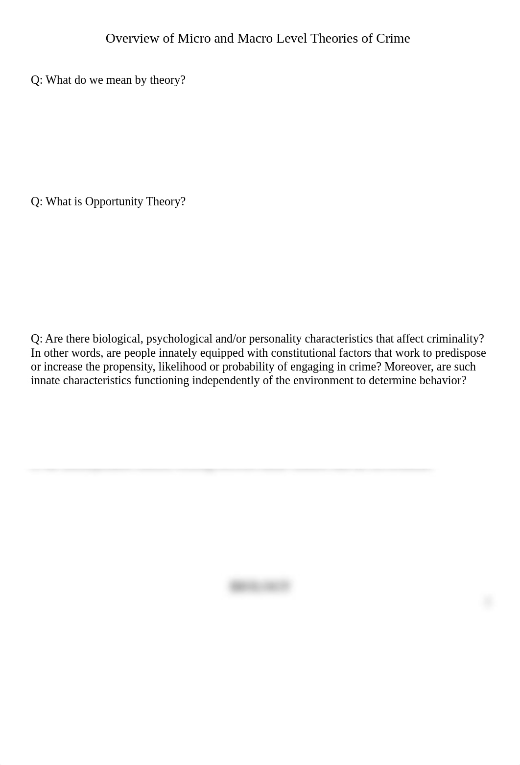 Week 2-5 Student NOTES B Micro and Macro Level Theories of Behavior.docx_dc8q78emt8q_page1