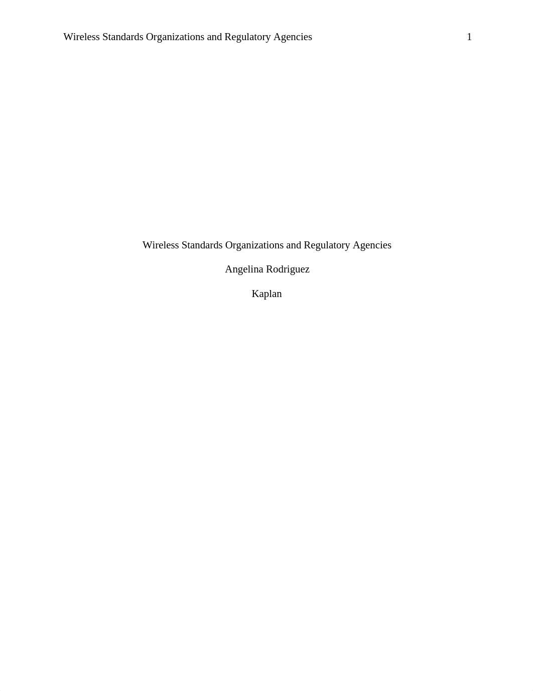 Wirless Standards Organizations and Regulatory Agencies.docx_dc92dtyy2pc_page1