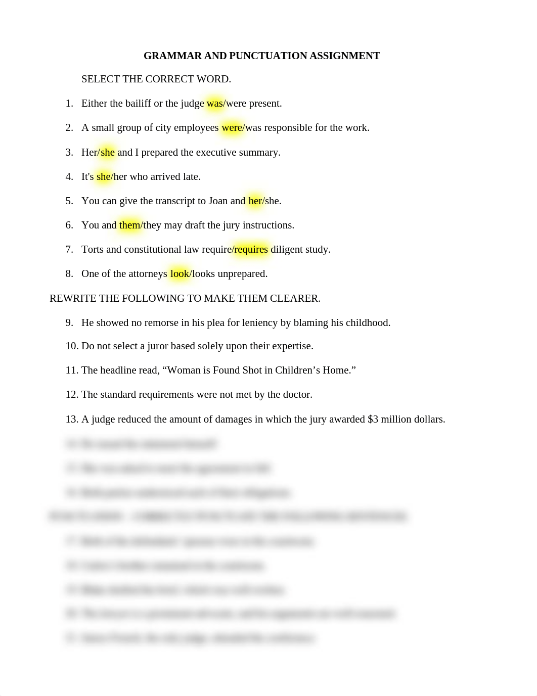 Assignment Two - Grammar and Punctuation.doc_dc9ght4t257_page1