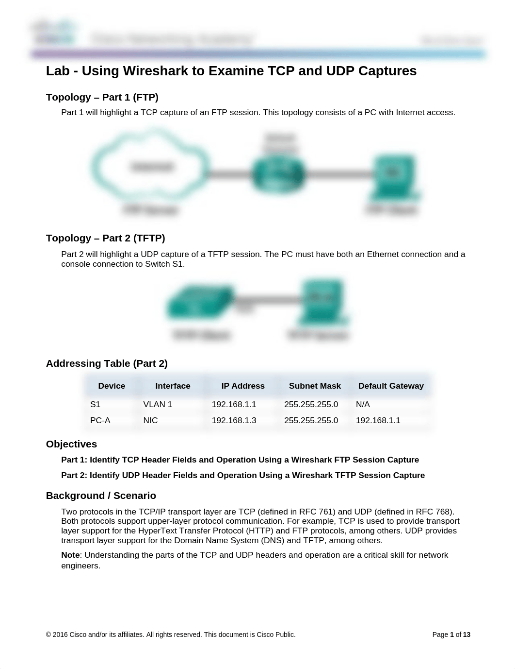 09.2.4.3 Lab - Using Wireshark to Examine TCP and UDP Captures_dc9k8l3iupe_page1