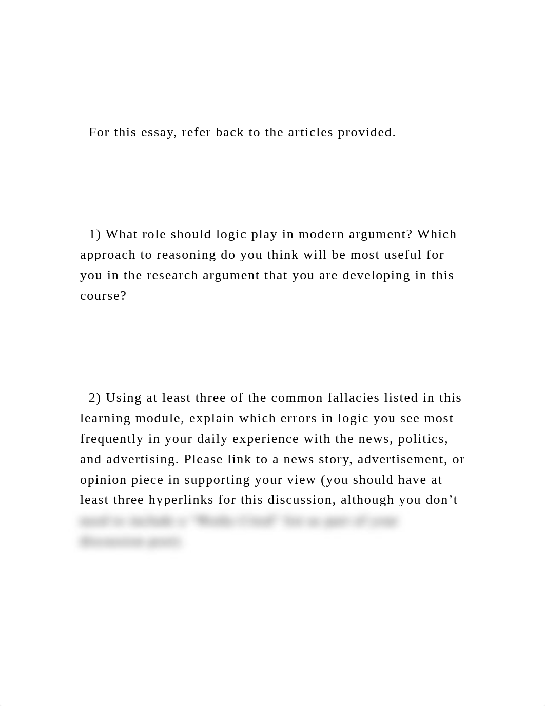 For this essay, refer back to the articles provided.   .docx_dca38xthgps_page2