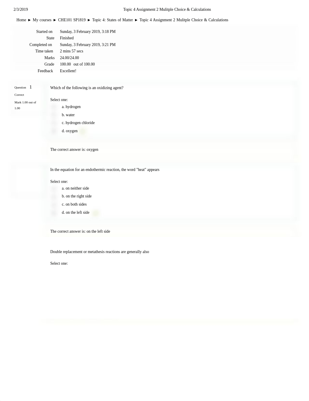 Answers Topic 4 Assignment 2 Mulitple Choice & Calculations.pdf_dcaqqlb4h4v_page1