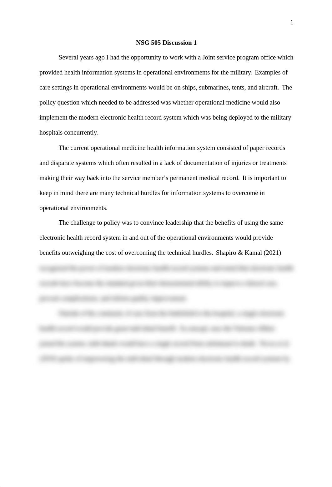 NSG 505 Discussion 1.docx_dcavjhewm03_page1