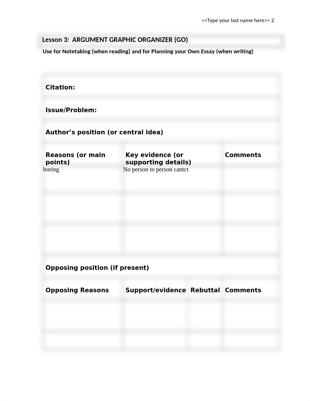 IRW 0900A -- Lessons 3-4 - Summary and Response Template -- MLA9 (3).docx_dcawbmuao5l_page2