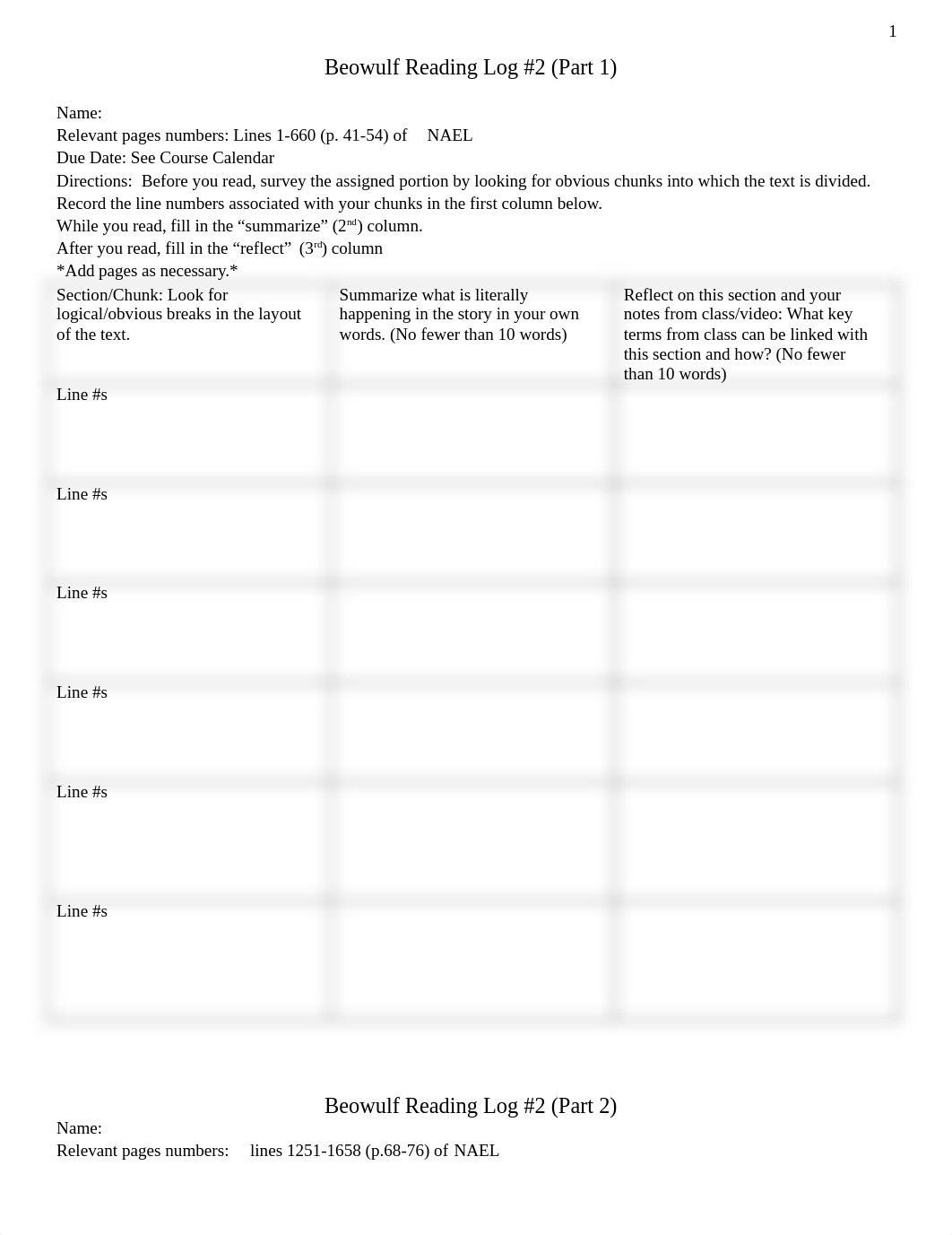 Beowulf Reading Log #2 and 3_dcax4edn67j_page1