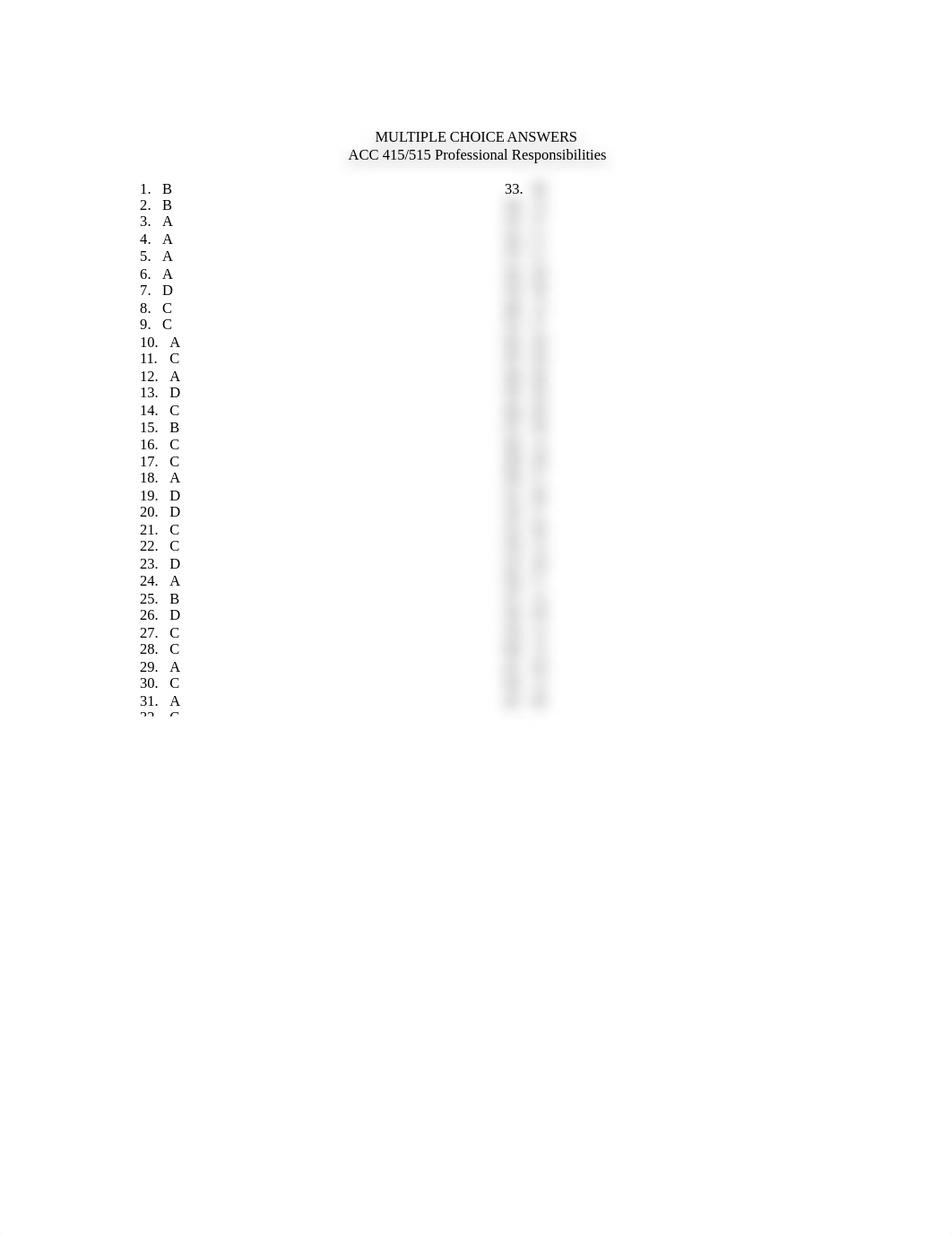 Professional Responsibilities MULTIPLE CHOICE ANSWERS.doc_dcb4thlsx2h_page1