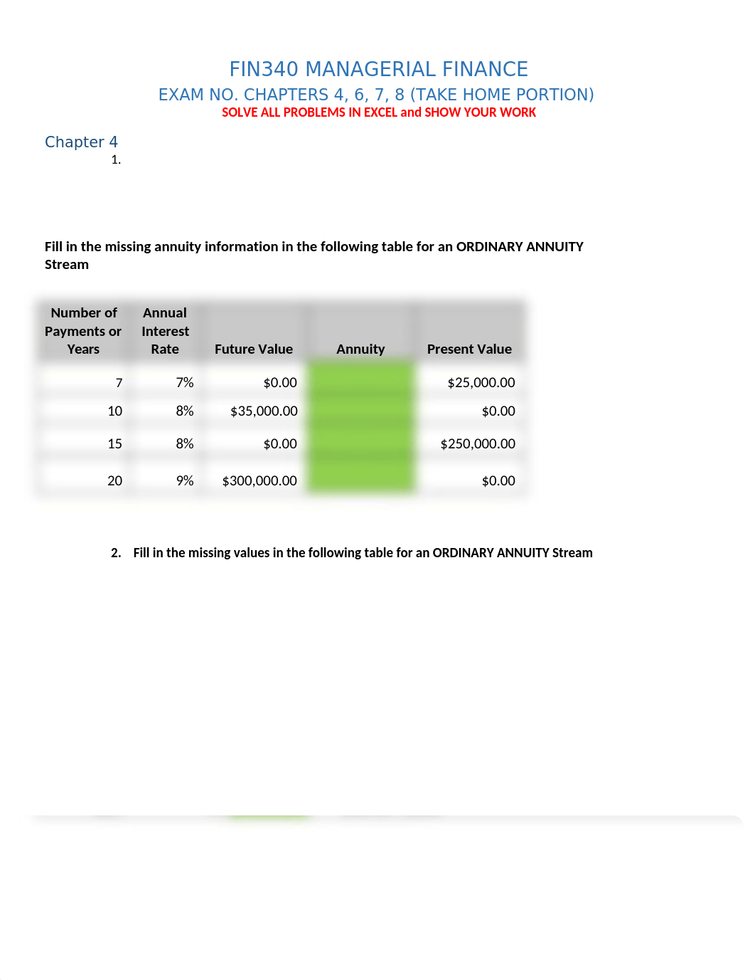 FIN340 EXAM 2 TAKE HOME PROBLEMS.docx_dcbios18f6f_page1