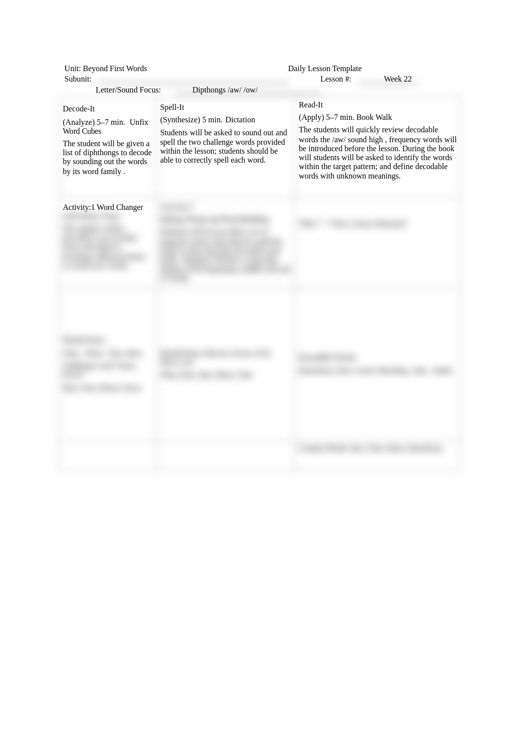 Unit_ Beyond First Words ____Daily Lesson Template.docx_dcbl8prh38g_page1