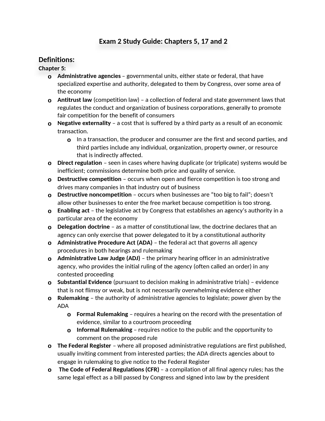 Business Law II Exam 2 Study Guide.docx_dcbm5k1y7c7_page1