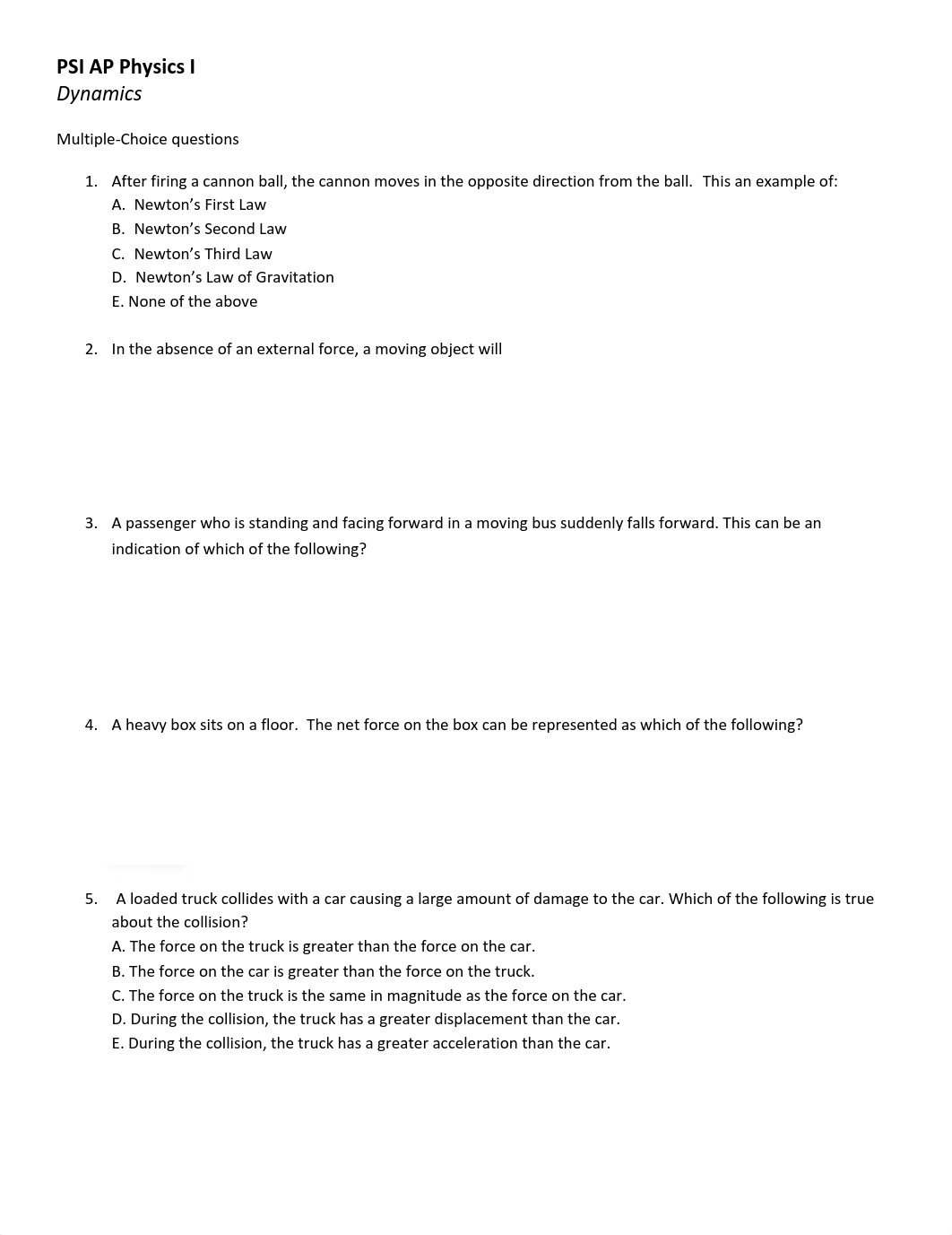 dynamics-2-d-multiple-choice-2014-06-10.pdf_dcboe09n01v_page1