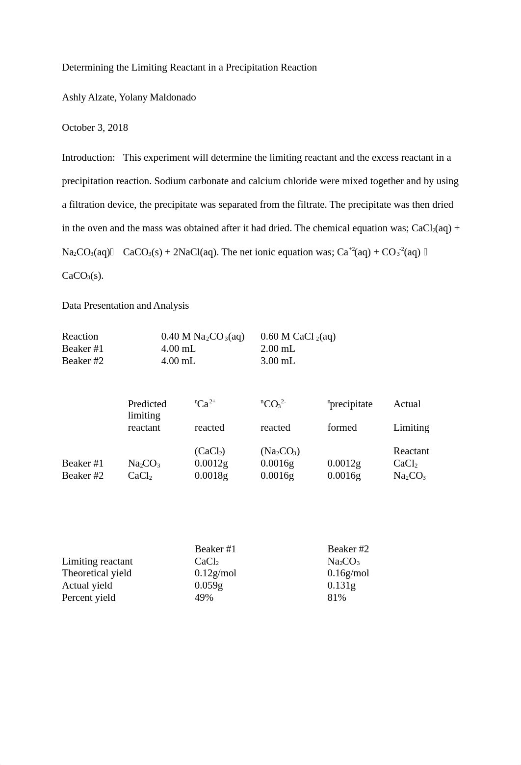 Determining the Limiting Reactant in a Precipitation Reaction.docx_dcbp47ge2ai_page1