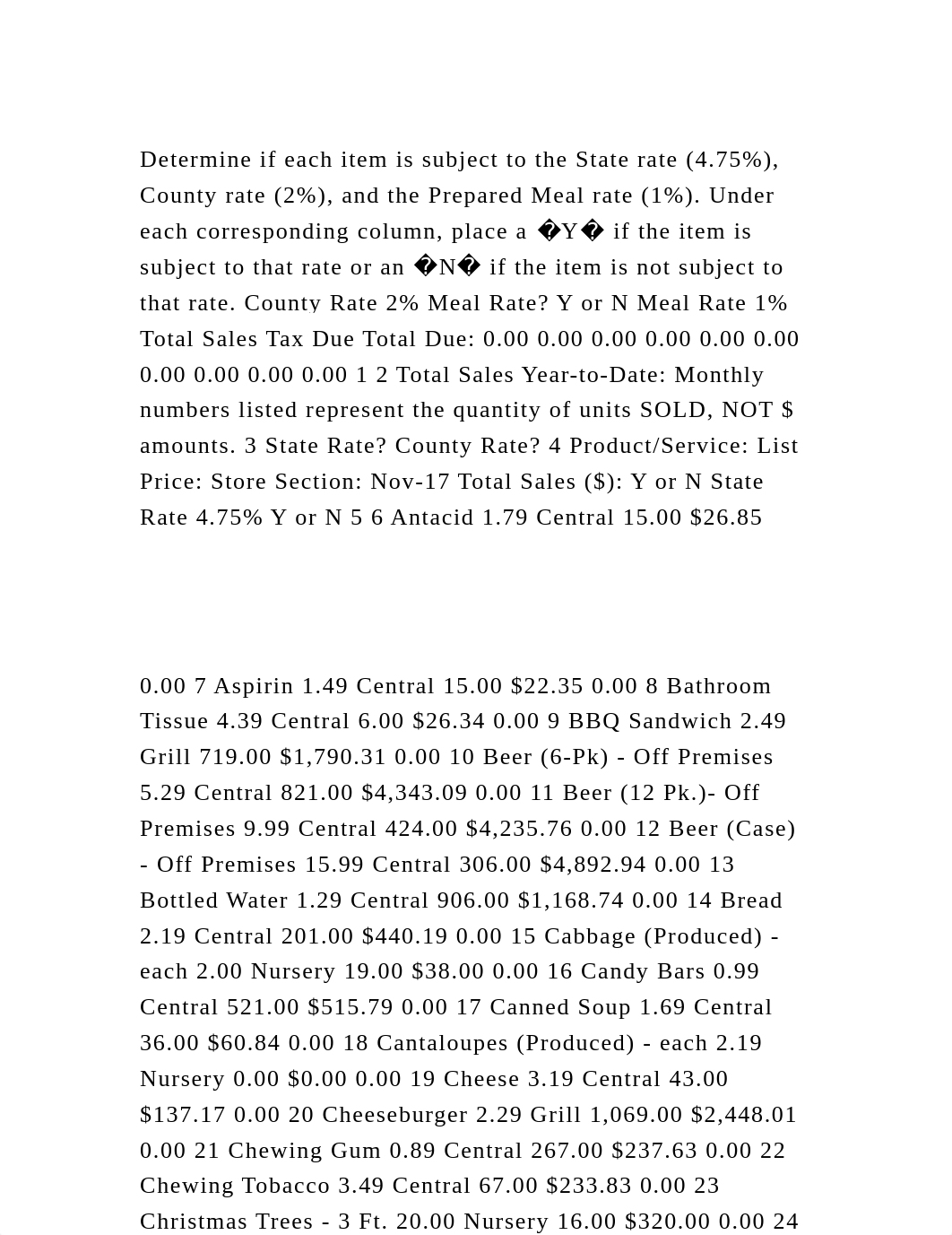 Determine if each item is subject to the State rate (4.75), County .docx_dcbt8nfh029_page2