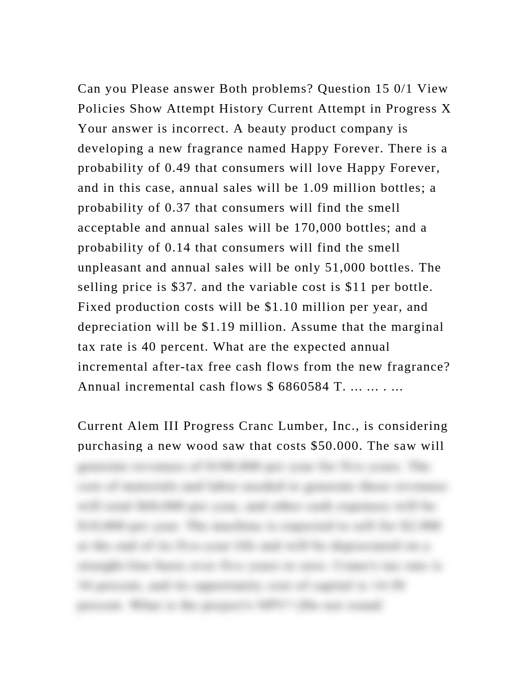 Can you Please answer Both problems Question 15 01 View Policies S.docx_dcbz9x7608b_page2