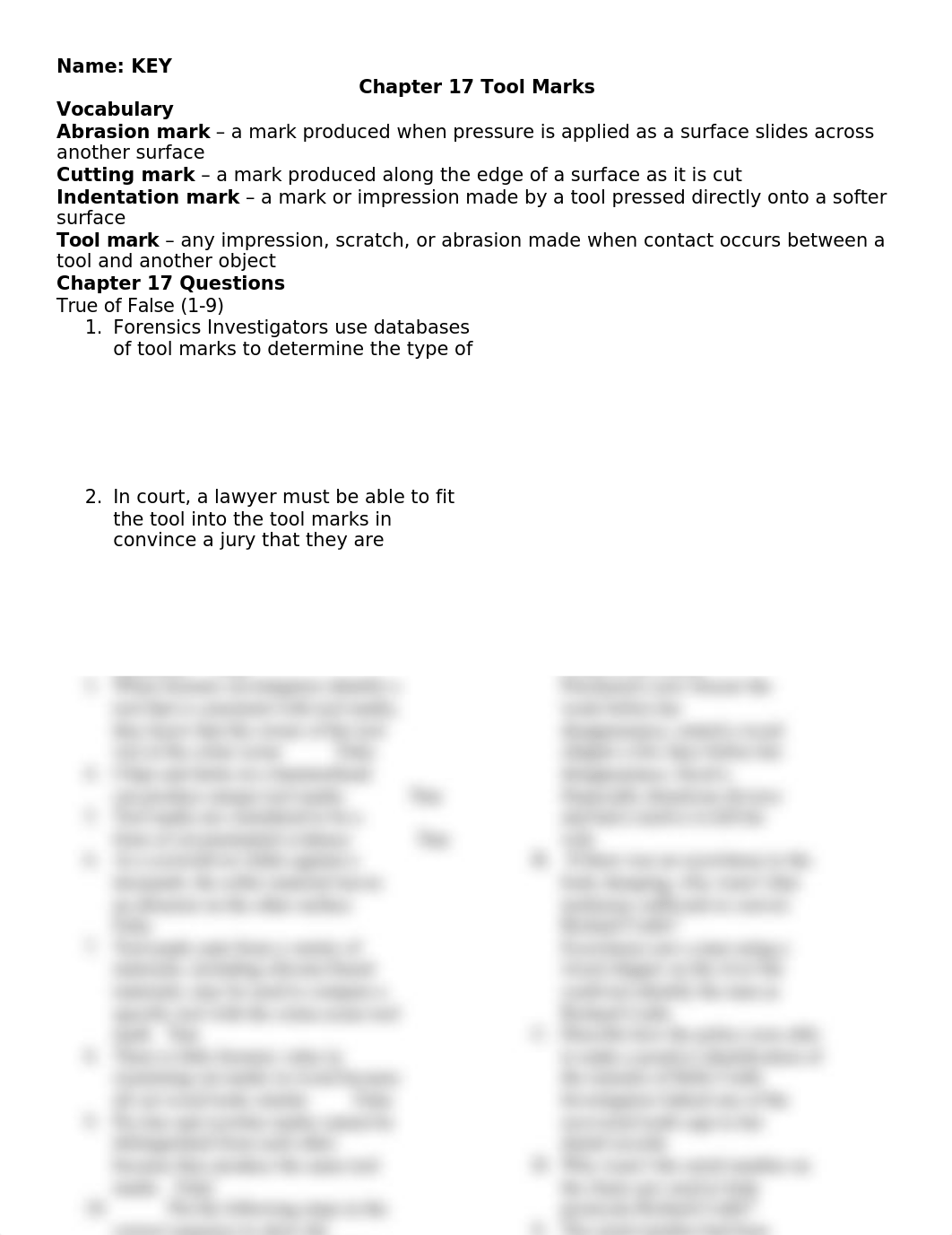 Chapter 17 Tool Marks KEY.docx_dccf8hzymtg_page1