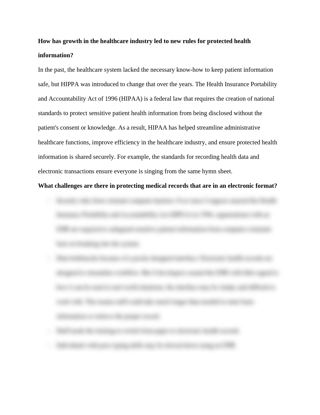 How has growth in the healthcare industry led to new rules for protected health information.docx_dcci02k5i6i_page1