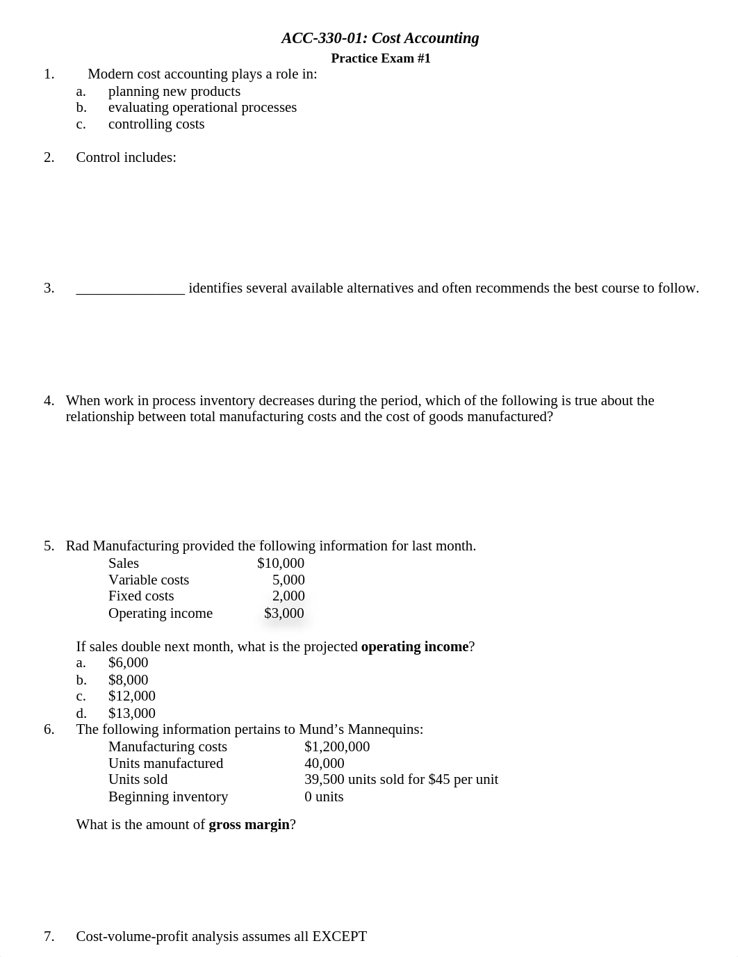 Practice Exam #1 - f13- 330_dccn6tiaqof_page1