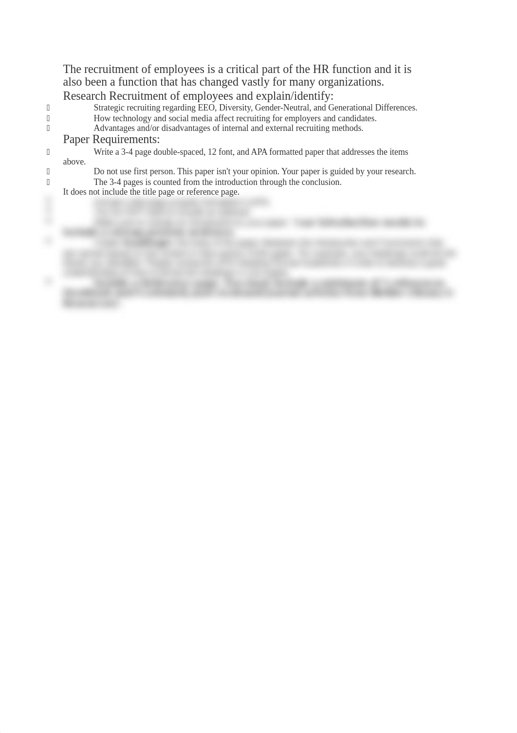 The recruitment of employees is a critical part of the HR function and it is also been a function th_dccvwvvmmrc_page1