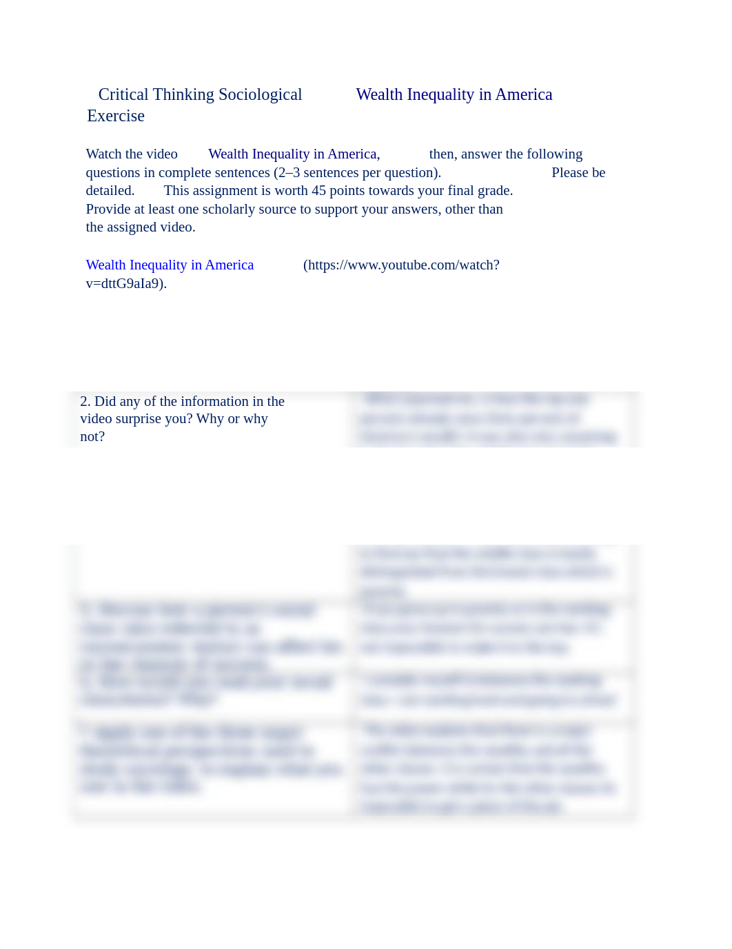 Critical Thinking Sociological Wealth Inequality in America Exercise  (Spring- 2022)  (1).docx_dccx823yhib_page1