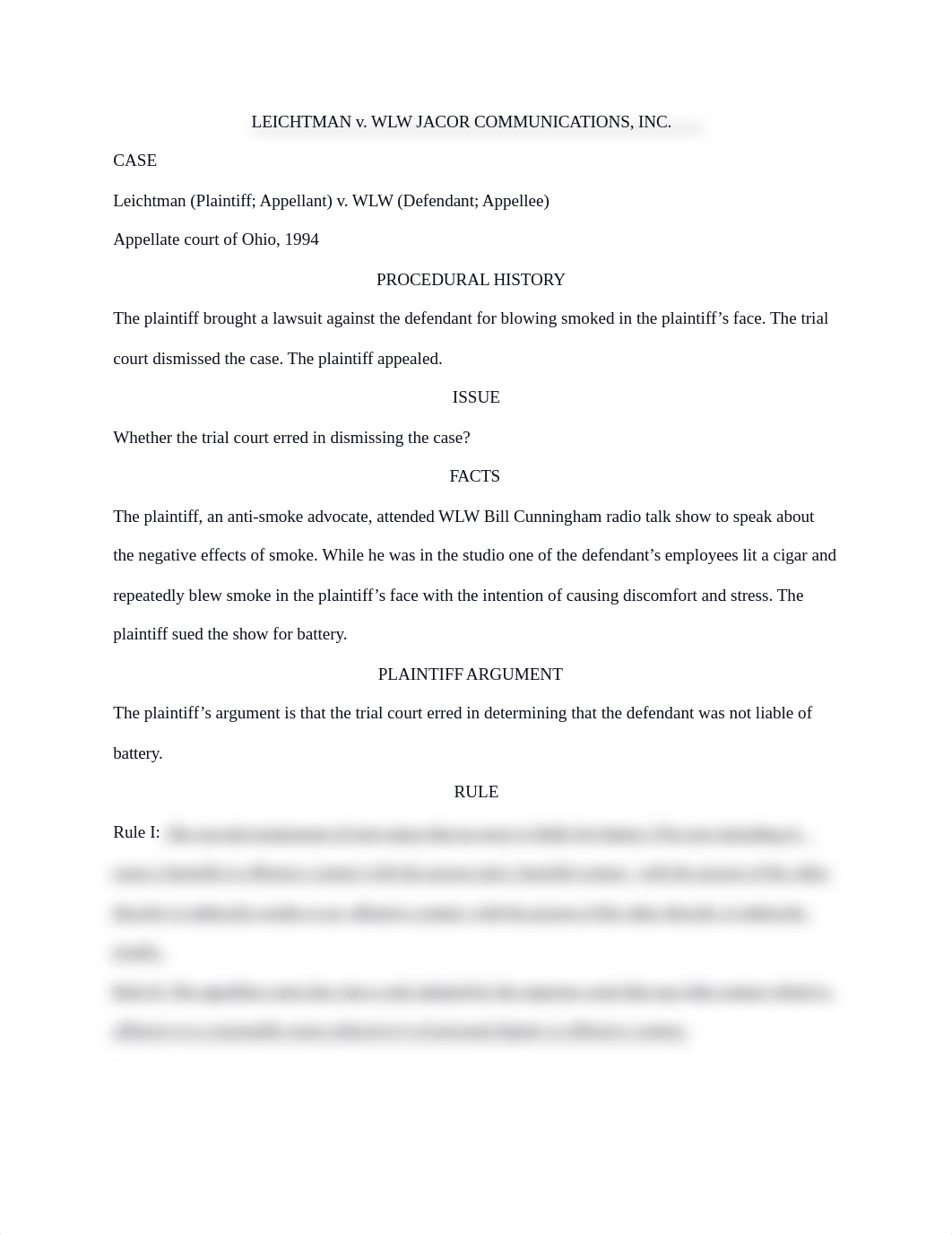 Case Brief - Leichtman v. WLW Jacor Communications.docx_dccy2q9vnrw_page1