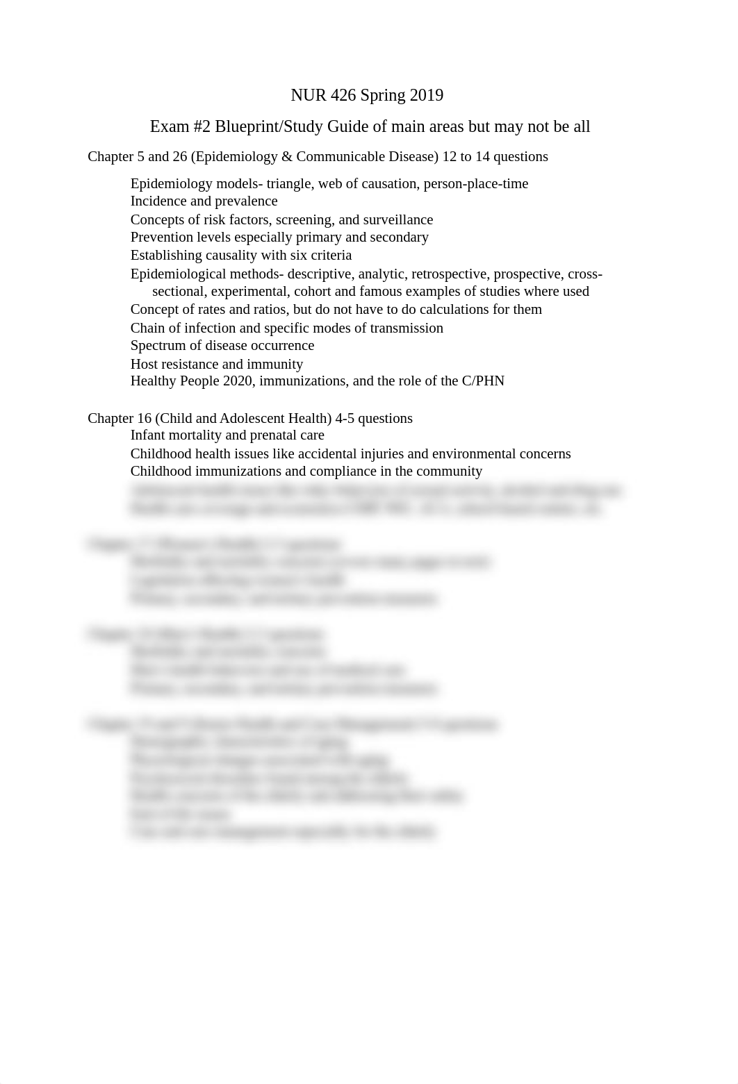 NUR 426 Spring 2019 Exam #2 Blueprint (1).docx_dcdbx5vkv54_page1