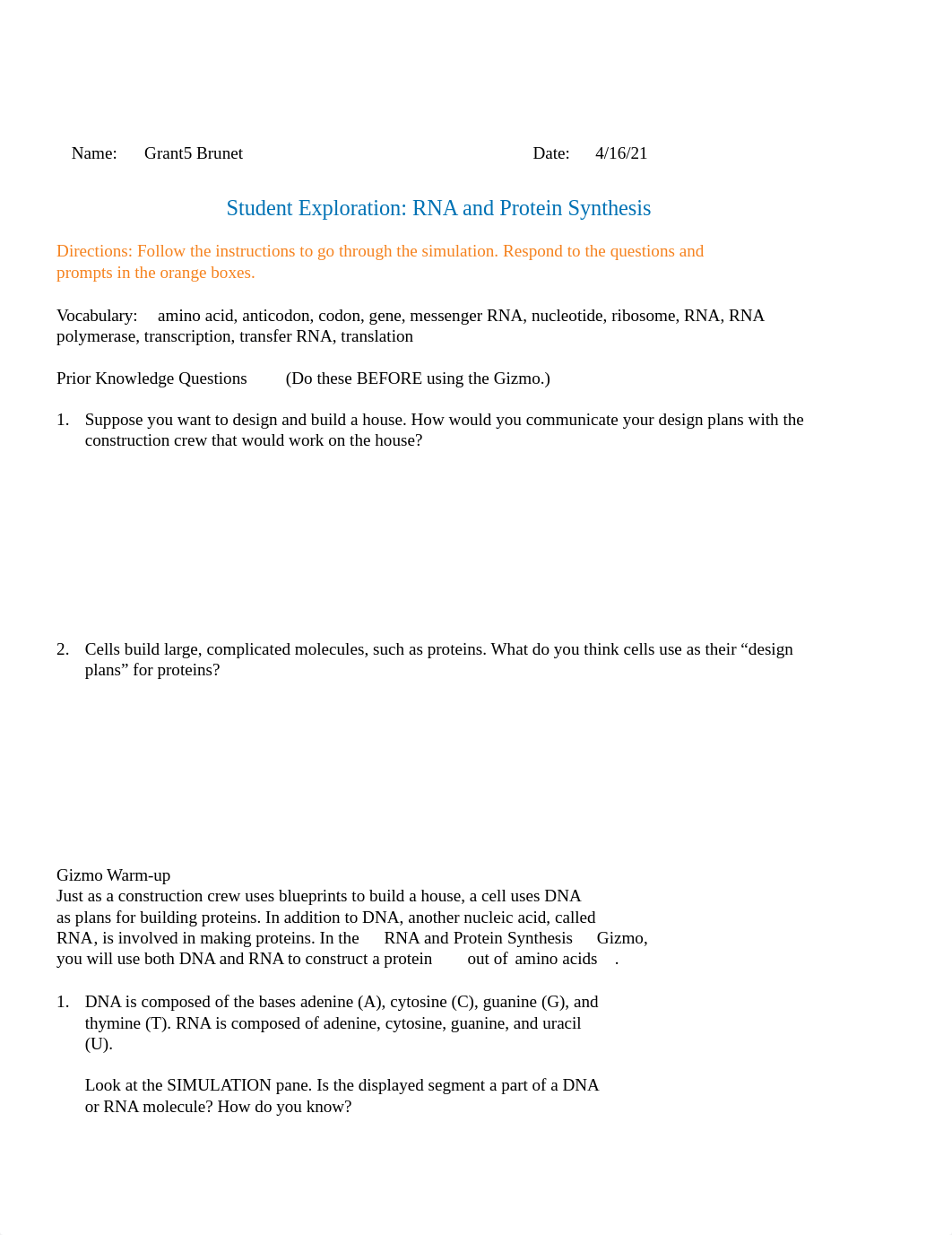 GRANT BRUNET - Gizmo_ RNA and Protein Synthesis.pdf_dcdekwzkoko_page1