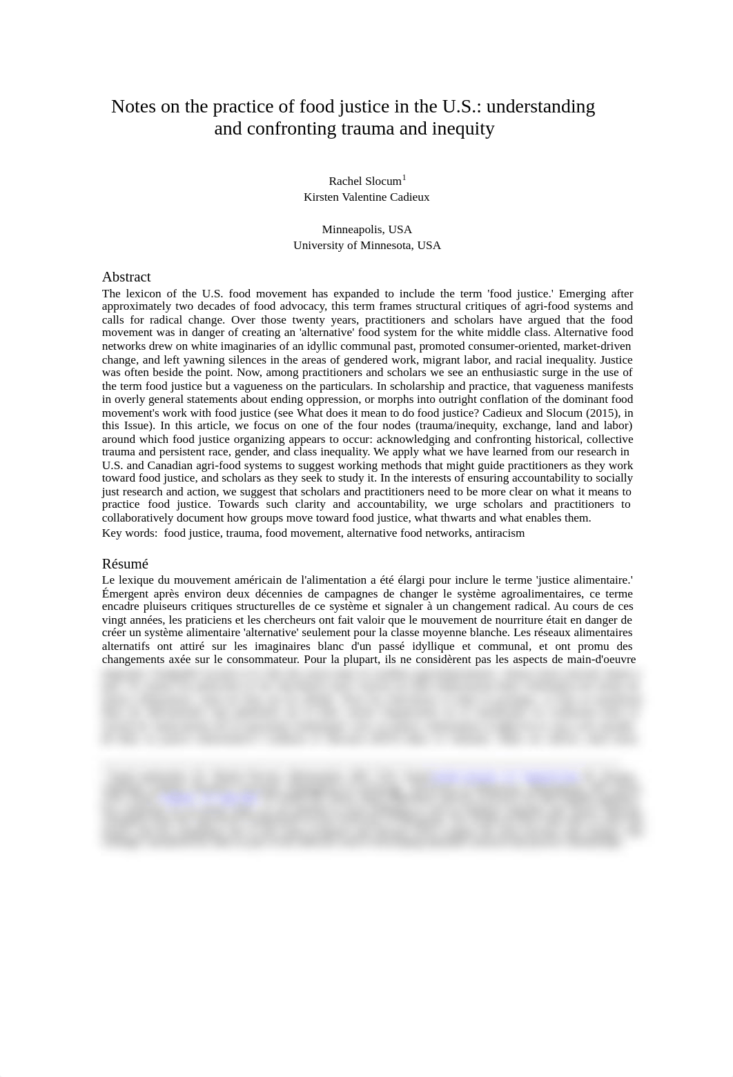 Slocum and Valentine Cadieux _ Food justice in the US.pdf_dcdg739qf9y_page1