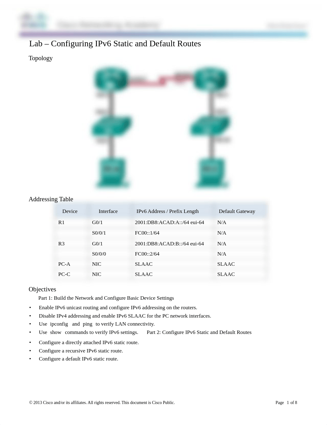 2.2.4.5 Lab - Configuring IPv6 Static and Default Routes.docx_dcdiv7ltz50_page1