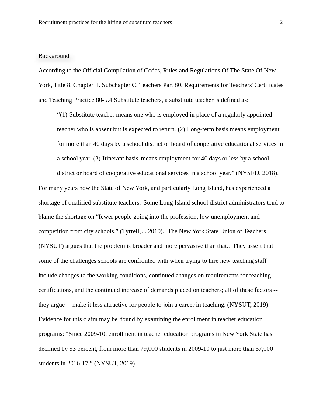 Research paper_ Recruitment practices for the hiring of substitute teachers Admin Core.doc_dcdqc8dhs0s_page2