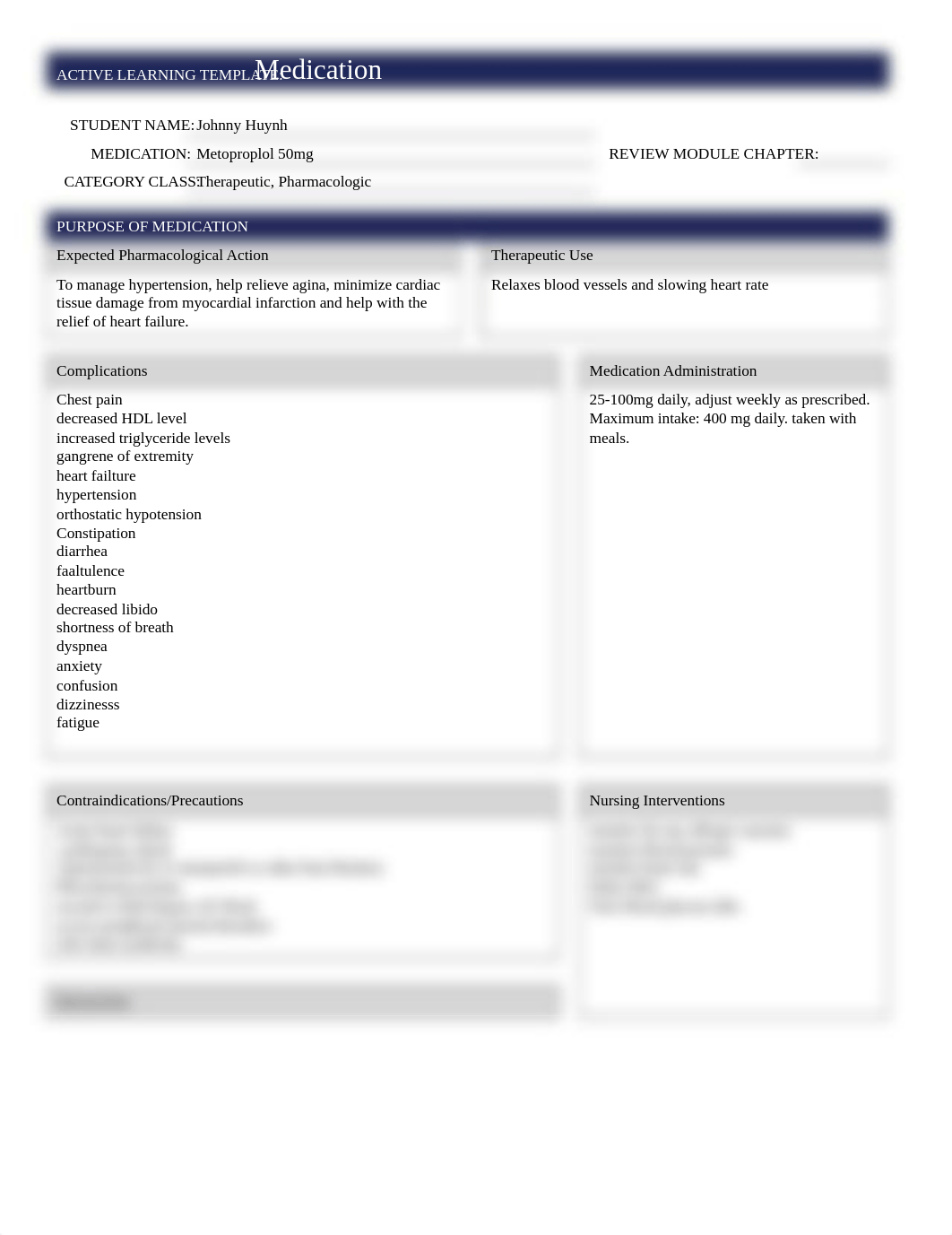 Metoprolol 50mg Active Learning Template - Medication.docx_dcdtydgomlv_page1