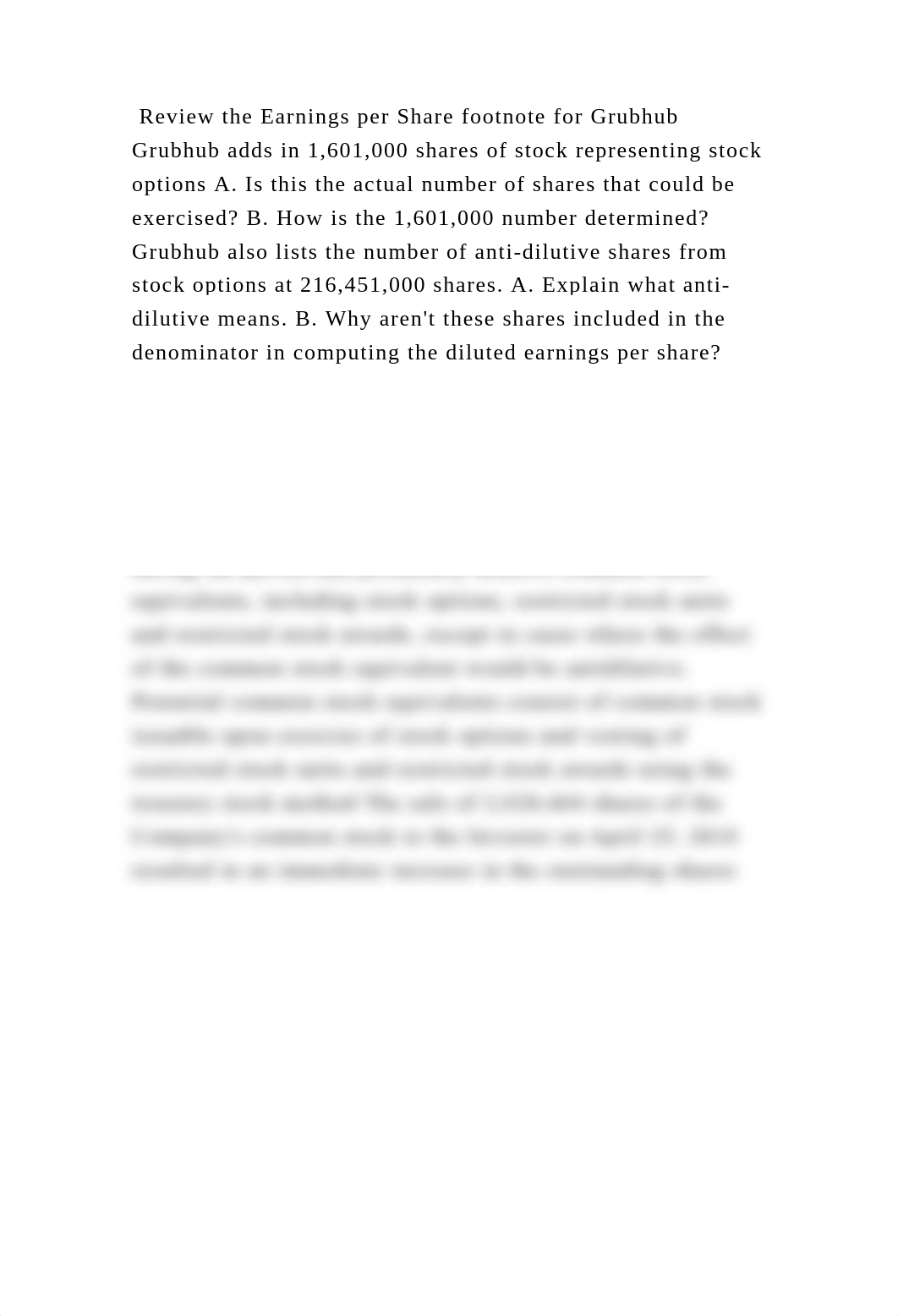 Review the Earnings per Share footnote for Grubhub Grubhub adds in 1,.docx_dcdwaypjzoc_page2