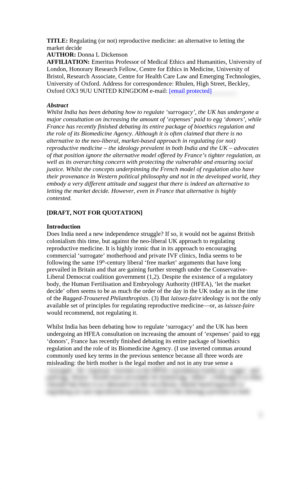 Regulating (or not) reproductive medicine- an alternative to letting the market decide_0.doc_dcdyacxdfon_page1