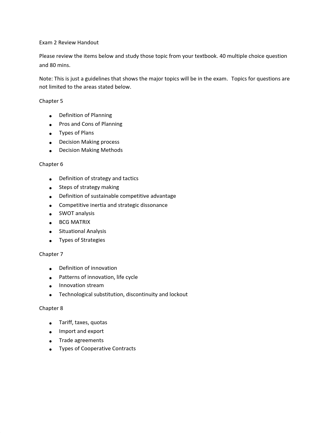 MGM 210 Exam 2 Review Handout (1).pdf_dce5g5fwrt1_page1