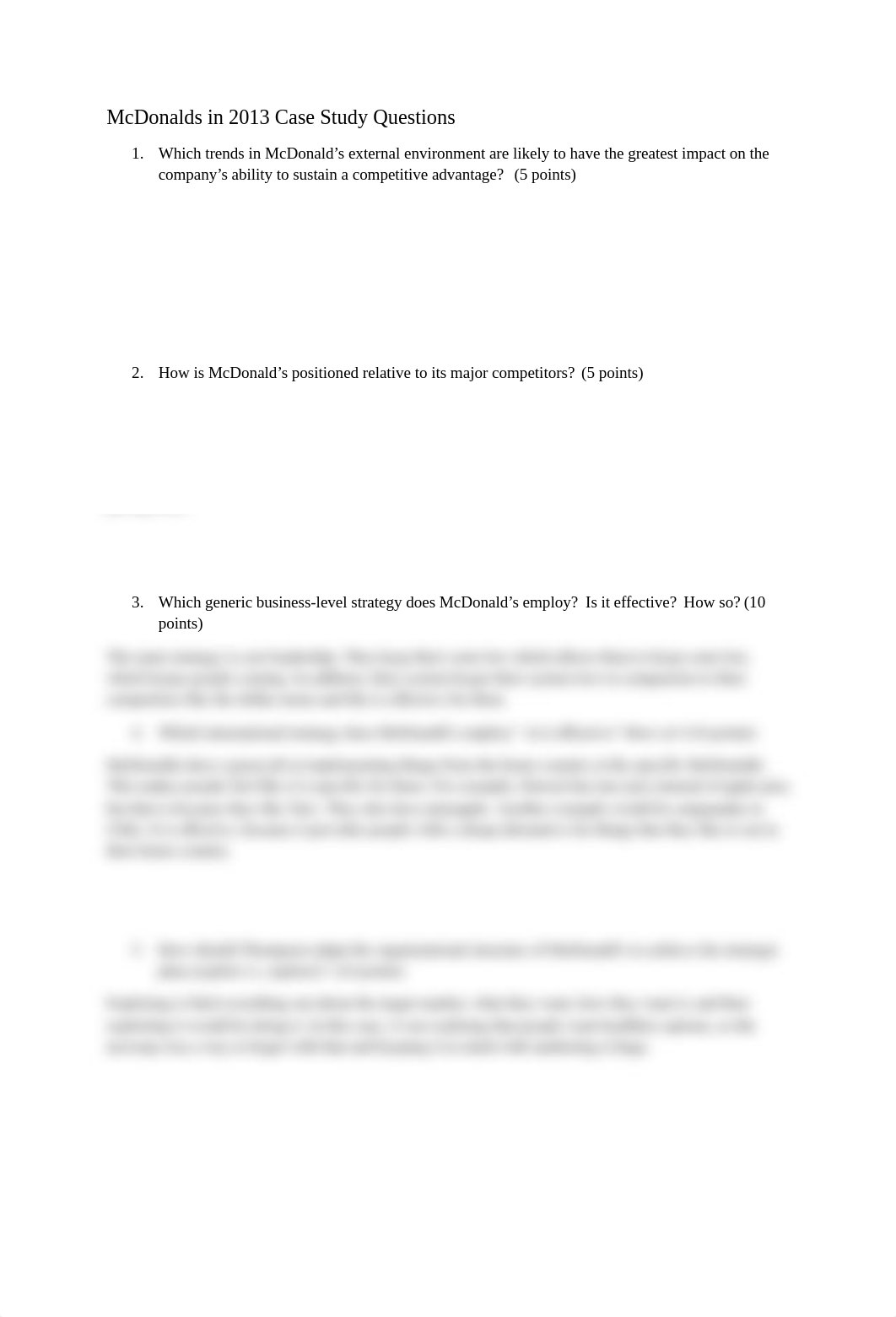 McDonalds in 2013 Case Study Questions.docx_dce6jbo1cg2_page1