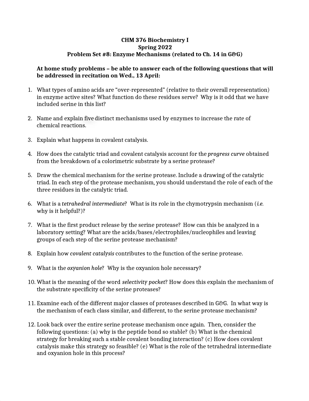 Problem Set #8_Enzyme Mechanisms_2022.docx_dce7q9u4oe8_page1