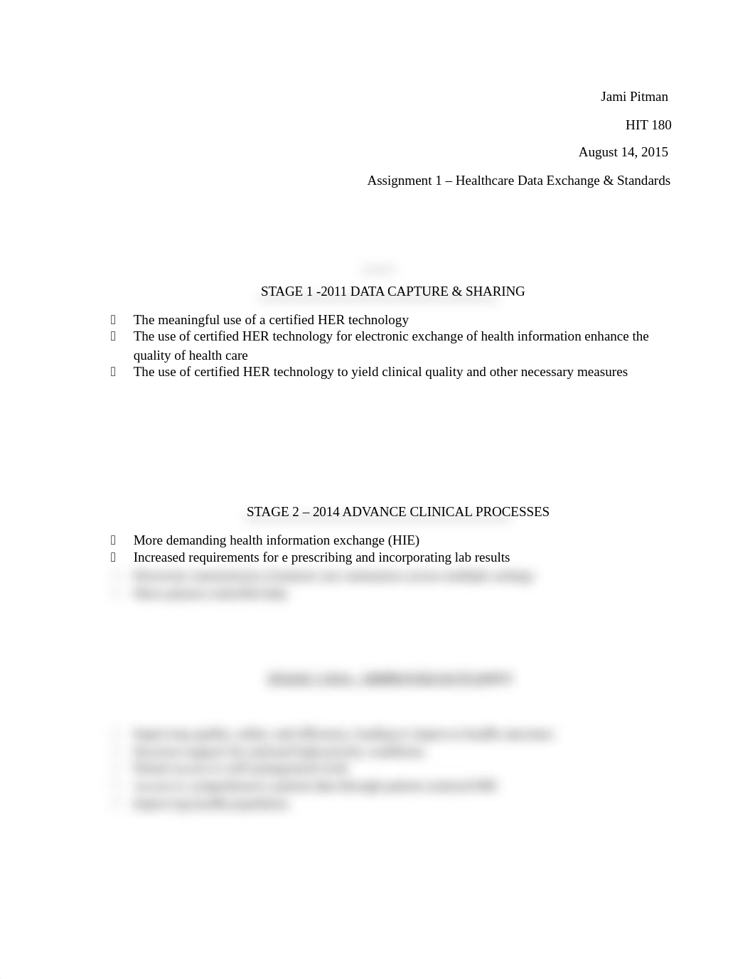 HIT 180 assignment 1 healthcare data exchange & standards_dceqmbg8eac_page1