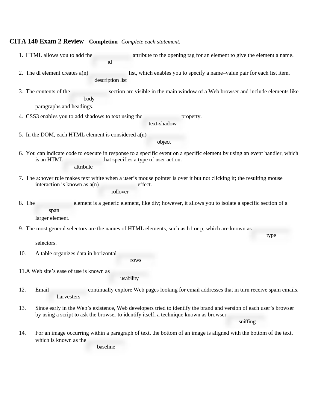 CITA 140 exam 2_dcezbapr5t1_page1