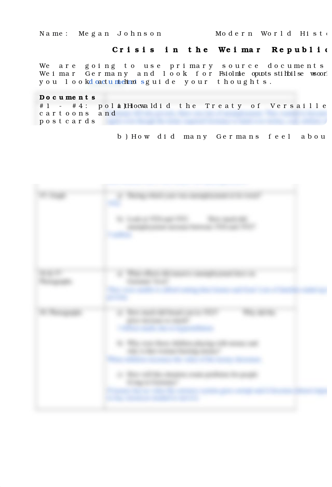 Crisis in the Weimar Republic worksheet.docx_dcf10s05k9e_page1