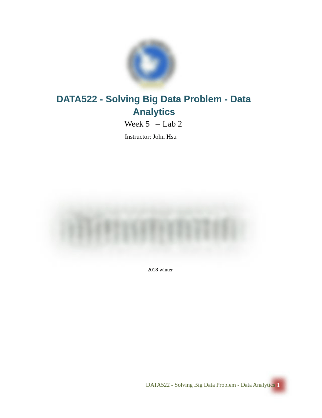 DATA522 - Solving Big Data Problem - Data Analytics â week 5 â Lab 2.pdf_dcf8n14uidn_page1