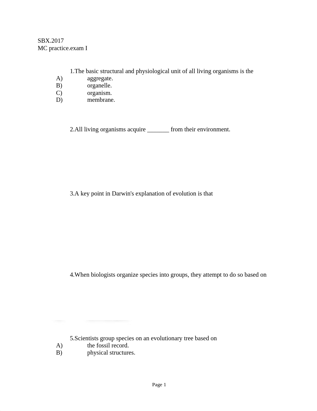 Evolution Practice Test_dcfez39m9v0_page1