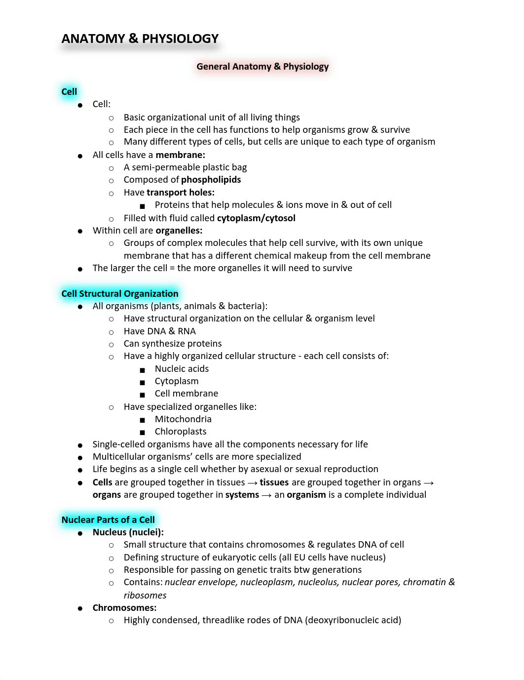 Vy Nguyen - Full Notes for Anatomy & Physiology.pdf_dcfj8conile_page1