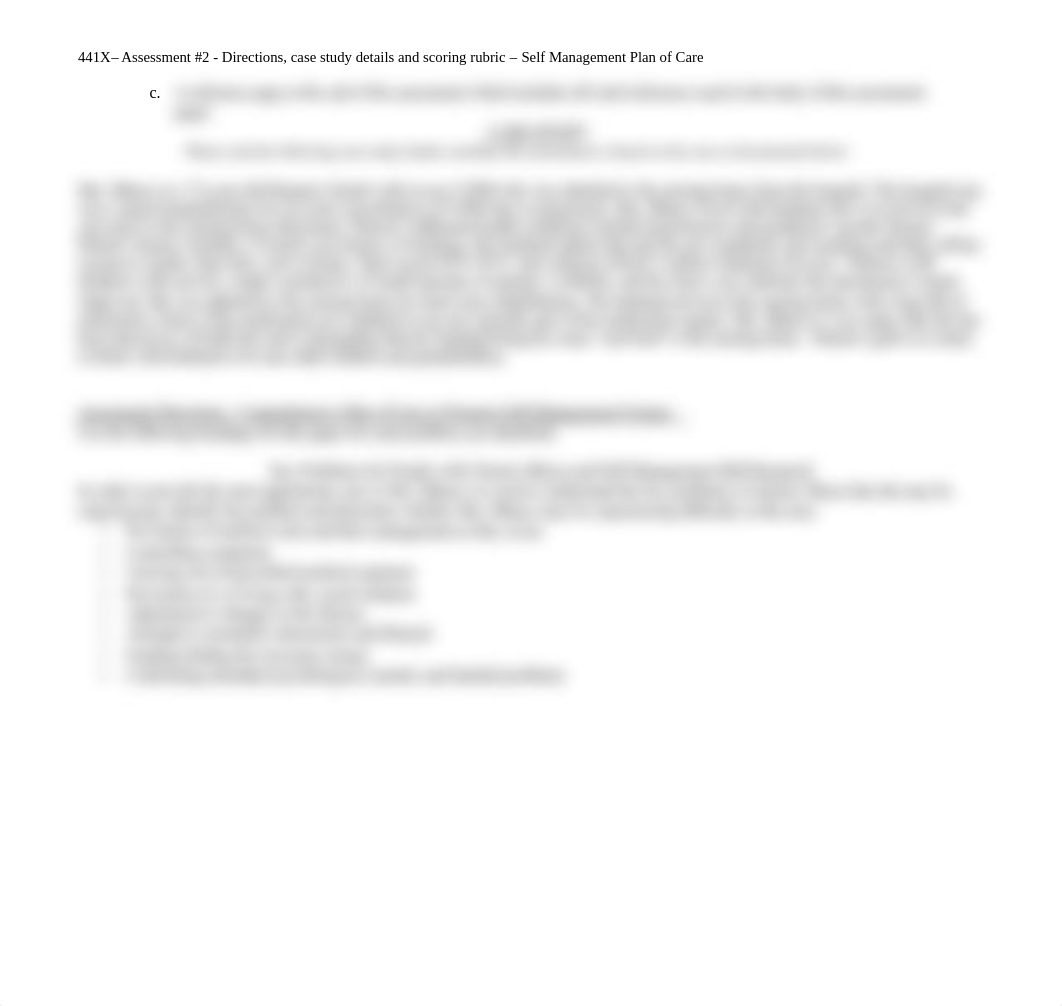 441X - Assessment #2 - Directions and case study details -  Self Management Plan of Care - 7-7-20.pd_dcfld4gtul3_page2